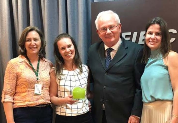 Alimenta��o Escolar de I�ara � premiada em F�rum de Gest�o Sustent�vel