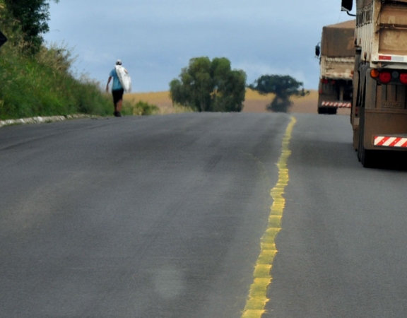 Sinalização horizontal