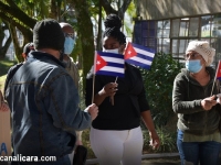 Manifestação por liberdade em Cuba reúne mais de 40 pessoas em Içara