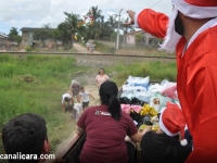Natal de Realizações: pelotão de voluntários distribui mais de 3 mil brinquedos